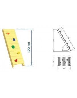 Paret d'escalada MASGAMES WALL