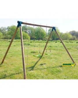 Gronxador doble de fusta rodona Masgames KIBO XL Deluxe