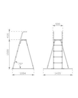 Tobogan de metall Masgames TUCA XL