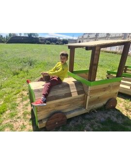 Parc infantil Masgames TREN PINXO: Locomotora + 2 vagons