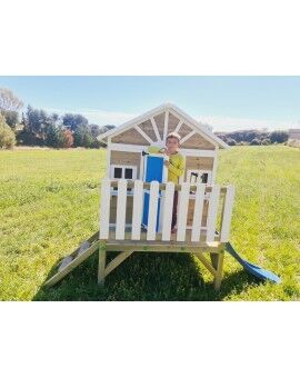 Caseta infantil de fusta per panells Masgames VISBY elevada 60 cm