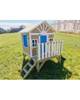 Caseta infantil de fusta per panells Masgames VISBY elevada 60 cm