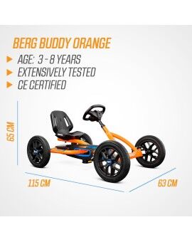 Cotxe de pedals BERG Buddy B-Orange