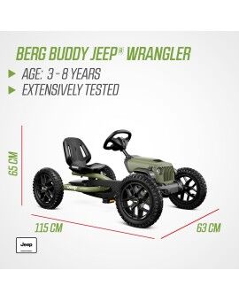 Cotxe de pedals BERG Buddy JEEP WRANGLER