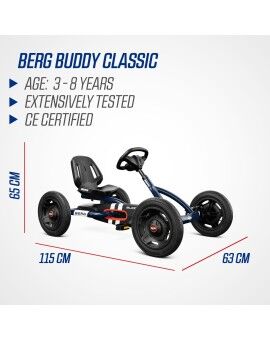 Cotxe de pedals BERG Buddy Classic Blue