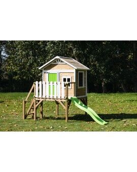 Caseta infantil de fusta per panells Masgames FLAM elevada 90 cm
