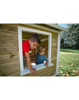 Caseta infantil de fusta per panells Masgames FLAM elevada 90 cm