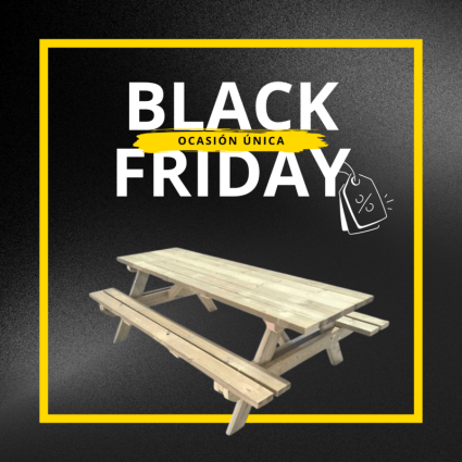 Ofertes Black Friday en taules de pícnic | Masgames - Jocs d’exterior