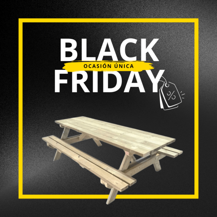 Ofertes Black Friday en taules de pícnic | Masgames - Jocs d’exterior